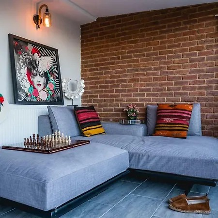 Lägenhet Modern Penthouse - Terrace Istanbul